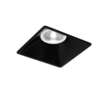 Faretto SQUARE - recessa - Nero by Amarcords - view 2