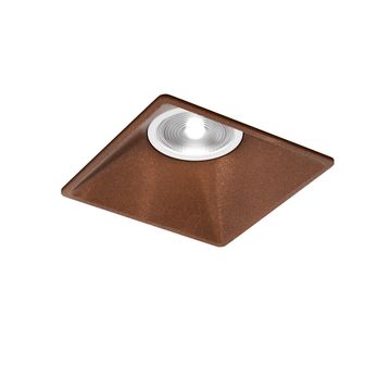 Faretto SQUARE - recessa - Corten by Amarcords - view 2