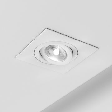 Faretto SQUARE - basculante - Bianco by Amarcords