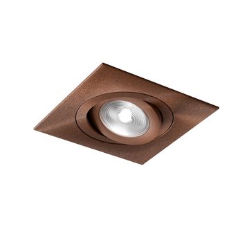 Faretto SQUARE - basculante - Corten by Amarcords - view 2