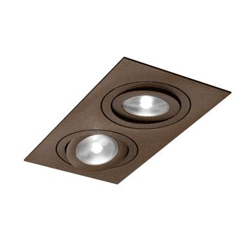 Faretto SQUARE x2 - basculante - Brunito by Amarcords - view 2