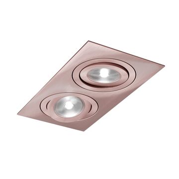 Faretto SQUARE x2 - basculante - Rame by Amarcords - view 2
