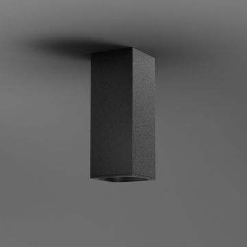 Plafoniera IP54 QUBE - Nero by Amarcords - view 2
