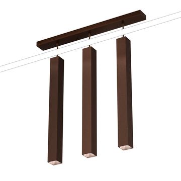 Organo QUBINO 55x3 - plafone - Corten by Amarcords - view 2