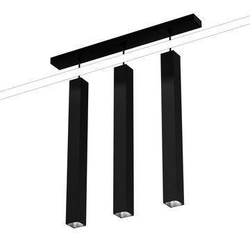 Organo QUBINO 55x3 - plafone - Nero by Amarcords - view 2
