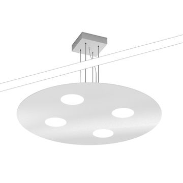 Sospensione POIS x4 - Bianco by Amarcords - view 2
