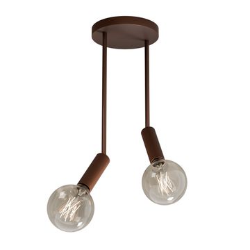 Sospensione CRICCO T13x2 - plafone - Corten by Amarcords - view 2