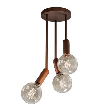 Sospensione CRICCO T13x3 - plafone - Corten by Amarcords - view 2