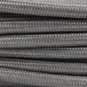 Seta GRIGIO scuro - Tondo - 3x0,75mm by Amarcords