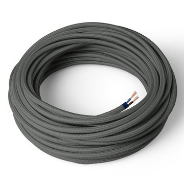 Seta GRIGIO - Tondo - 2x0,75mm by Amarcords