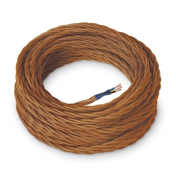 Seta WHISKY - Trecciato - 3x1,5mm by Amarcords