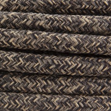 Lino MARRONE - Tondo - 3x0,75mm by Amarcords