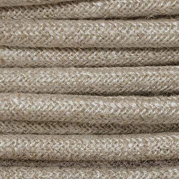Lino BEIGE - Tondo - 2x0,75mm by Amarcords - view 2