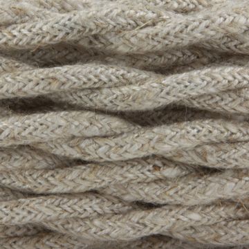 Lino BEIGE - Trecciato - 3x0,75mm by Amarcords