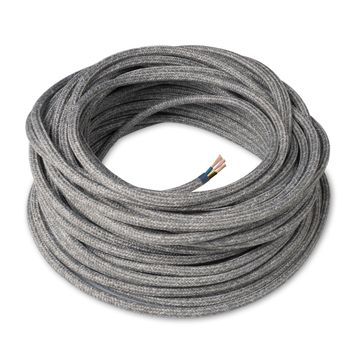 Lino GRIGIO chiaro - Tondo - 3x0,75mm by Amarcords - view 2