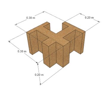 2D Brock by Corkbrick Europe - view 2