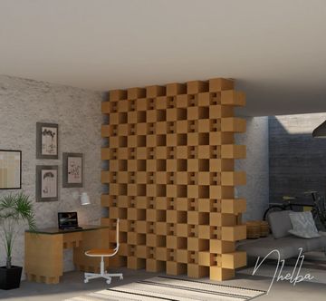 Alexandria Decorative Wall by Corkbrick Europe - view 2