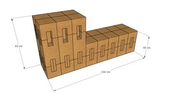 Barcelona Shelf by Corkbrick Europe - view 4