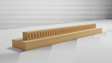 Estoril Sports Bench by Corkbrick Europe - view 4