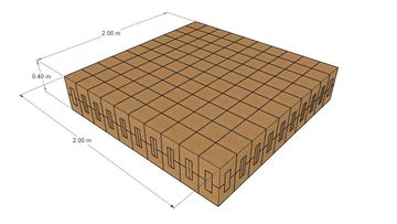 Hamburg Compact XL Bed Base by Corkbrick Europe - view 5