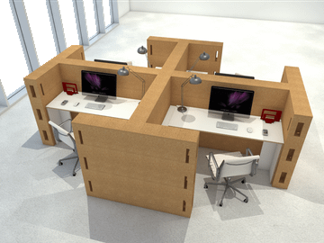 Pompeii Co-work hub by Corkbrick Europe - view 3