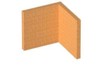 Bologna Corner Wall by Corkbrick Europe - view 2
