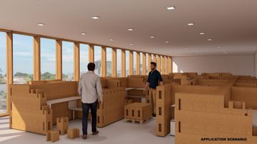 Pompeii Co-work hub by Corkbrick Europe - view 2