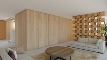 Alexandria Decorative Wall by Corkbrick Europe - view 4
