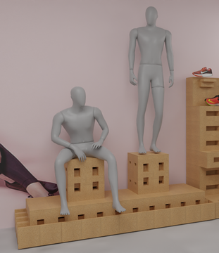 Abano Product Display by Corkbrick Europe - view 2