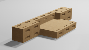 Mestre Low Seating by Corkbrick Europe - view 3