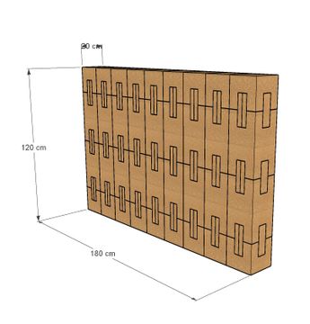 Nilo Headboard by Corkbrick Europe - view 5