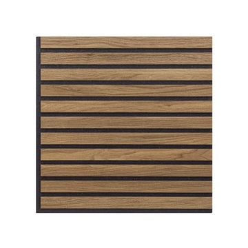 10 x pannello fonoassorbente decorativo 58x58cm legno noce Deco BN by BICA S.p.A - view 2