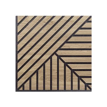 10 x pannello fonoassorbente legno rovere 58x58cm decorativo Deco AR by BICA S.p.A - view 2