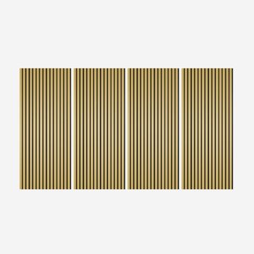 4 x pannelli decorativi da parete in legno effetto dorato 120x60cm Tabb-GO by BICA S.p.A - view 2