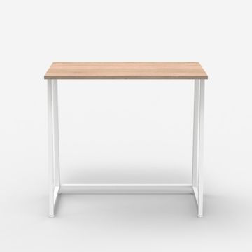 Scrivania da ufficio pieghevole bianca e legno salvaspazio 80x45x75 Wolly W by BICA S.p.A - view 2