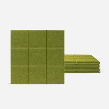 Set 8 pannelli fonoassorbenti decorativi geometrici verdi 60x60 Didi-V by BICA S.p.A - view 2