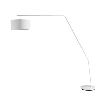 Lampada da terra ad arco in metallo bianca h175 cm Norman by BICA S.p.A - view 2