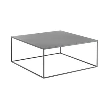 Tavolino da salotto in metallo grigio antracite 80x80cm Omaha bis by BICA S.p.A - view 2