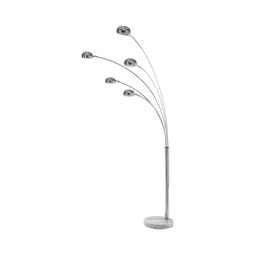 Lampada da terra moderna con 5 paralumi direzionabili h216 cm Wellington by BICA S.p.A - view 2