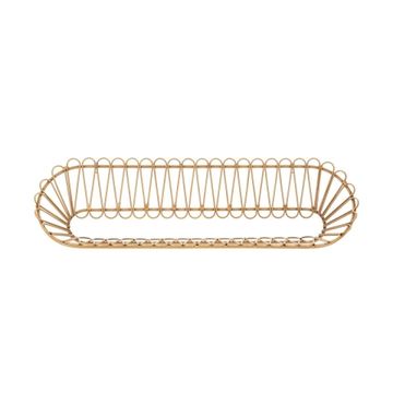 Mensola da parete in metallo e rattan stile boho chic Panama by BICA S.p.A - view 2