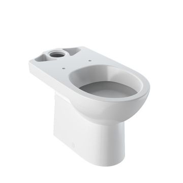 Vaso WC water a terra cassetta esterna scarico orizzontale sanitari Geberit Selnova by BICA S.p.A - view 2