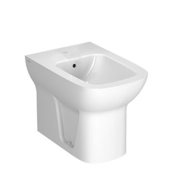 Bidet a terra filomuro in ceramica bagno moderno sanitari S20 VitrA by BICA S.p.A - view 2