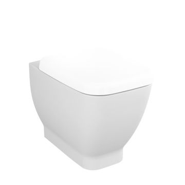 Vaso WC a terra filomuro ceramica scarico parete sanitari Shift VitrA by BICA S.p.A - view 2