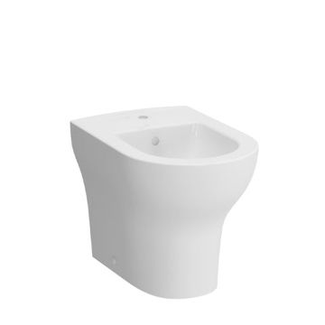 Bidet a terra filomuro ceramica moderno bagno sanitari Zentrum VitrA by BICA S.p.A - view 2