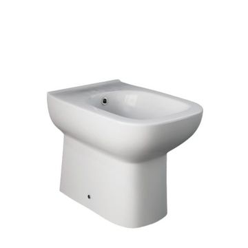Bidet a terra filomuro ceramica monoforo bagno sanitari River by BICA S.p.A - view 2