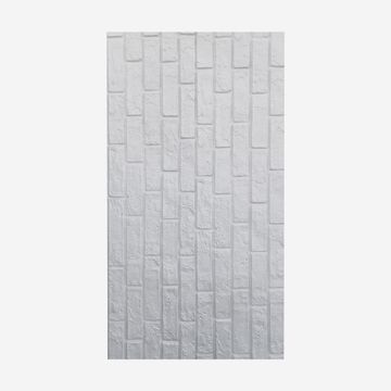 Set 12 pannelli rivestimento murale mattoni bianchi PU 120x60 Tarkon by BICA S.p.A - view 2