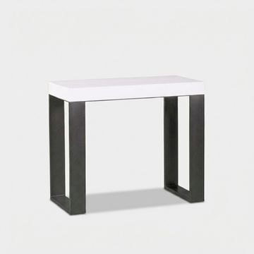 Consolle allungabile 90x40-300cm tavolo da pranzo design bianco metallo Tecno by BICA S.p.A - view 2