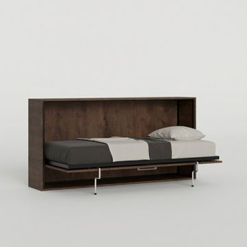 Letto singolo a scomparsa orizzontale 85x185cm doghe legno Kando NC by BICA S.p.A - view 2