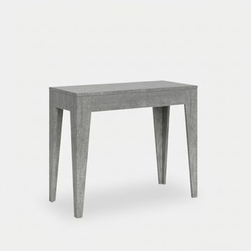 Consolle allungabile 90x42-302cm tavolo sala da pranzo grigio Isotta Concrete by BICA S.p.A - view 2