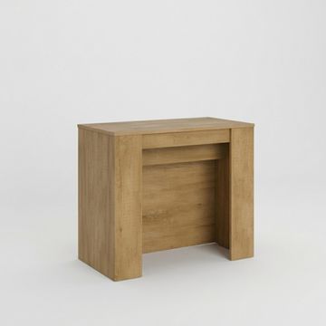 Consolle allungabile legno naturale design compatto 90x48-296 Venus by BICA S.p.A - view 2